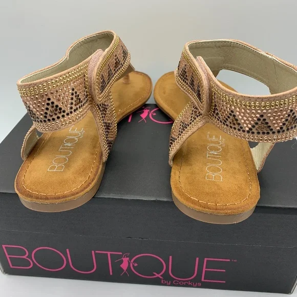 Boutique By Corkys Nora Blush Sandal 11 - Picture 5 of 6